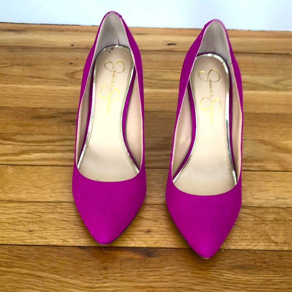 Jessica Simpson size 7.5 suede heels